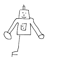 robot drawing by player-81tg6s1jt in Artbitrator