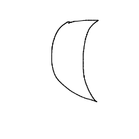 moon drawing by player-81tg6s1jt in Artbitrator