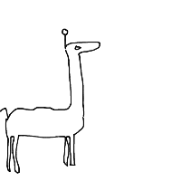 giraffe drawing by player-t1klycmdb in Artbitrator