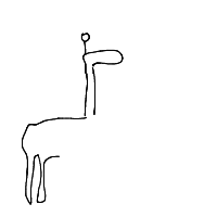 giraffe drawing by player-j64vusq5d in Artbitrator