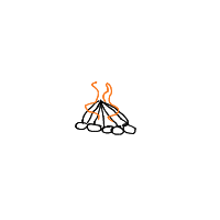 campfire drawing by player-hhtx9nmg5 in Artbitrator