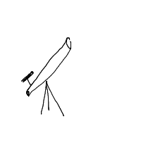 telescope drawing by player-387pvcv26 in Artbitrator
