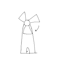windmill drawing by player-hm5qjzpht in Artbitrator