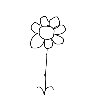 flower drawing by player-r87yrp1v3 in Artbitrator