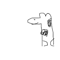 giraffe drawing by player-erqx6f2ta in Artbitrator