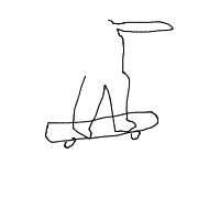 skateboard drawing by player-6azt2ums5 in Artbitrator