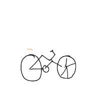 bicycle drawing by player-3y1xm96rn in Artbitrator