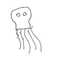 octopus drawing by player-d353fs0li in Artbitrator