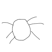 giant spider attack drawing by player-rkn2ehmfm in Artbitrator