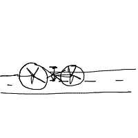bicycle drawing by player-dze1g09sw in Artbitrator