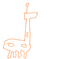 giraffe drawing by player-7vtgni0ya in Artbitrator