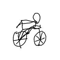 bicycle drawing by player-nncrdwf8u in Artbitrator