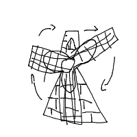 windmill drawing by player-iak54d653 in Artbitrator