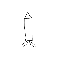 rocket drawing by player-ba57ya0ik in Artbitrator