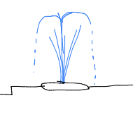 fountain drawing by player-v1f6j5i00 in Artbitrator