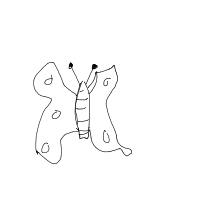 butterfly drawing by player-rv7aklizm in Artbitrator