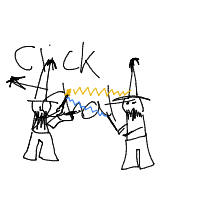 wizard duel drawing by player-g55zkd0h0 in Artbitrator