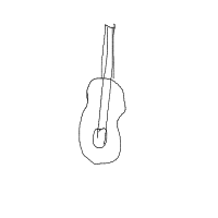 guitar drawing by player-0acvm8g31 in Artbitrator