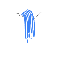 waterfall drawing by player-0acvm8g31 in Artbitrator