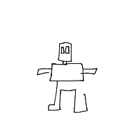 robot drawing by player-4y45agw1m in Artbitrator