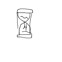 hourglass drawing by player-wapri2z7j in Artbitrator