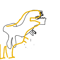 dinosaur drawing by player-ymtgzciry in Artbitrator