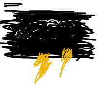 thunderstorm drawing by player-7lj8muzq7 in Artbitrator