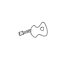 guitar drawing by player-6tmevd8su in Artbitrator