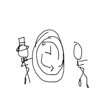 time travel drawing by player-owomh22db in Artbitrator