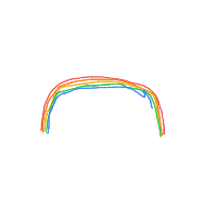 rainbow drawing by player-f4vkrknb2 in Artbitrator