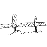 bridge drawing by player-avzk6qrew in Artbitrator