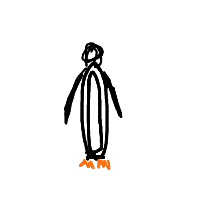 penguin drawing by player-bups96ndb in Artbitrator