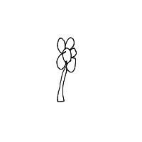 flower drawing by player-cptp9q4mu in Artbitrator