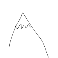 mountain drawing by player-10jndpe13 in Artbitrator