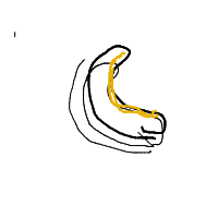 banana drawing by player-2rpyh0gkv in Artbitrator