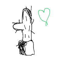 cactus drawing by player-e6gn3kudg in Artbitrator