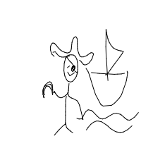 pirate drawing by player-s6vd2yy9h in Artbitrator