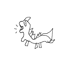 dragon drawing by player-50emoyzrv in Artbitrator