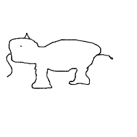 elephant drawing by player-1w8304vhe in Artbitrator