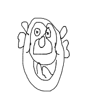 clown drawing by player-s5e9bld15 in Artbitrator