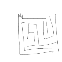 maze drawing by player-c417n11oc in Artbitrator
