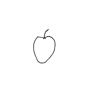 apple drawing by player-v7wd61ab6 in Artbitrator
