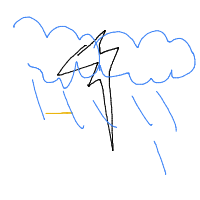 thunderstorm drawing by player-v0vppac4a in Artbitrator