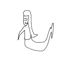 mermaid drawing by player-zhieyhpxs in Artbitrator