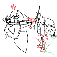 knight vs dragon drawing by player-5lkmbpt5b in Artbitrator