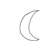 moon drawing by player-y98y545ss in Artbitrator