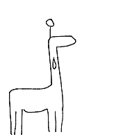 giraffe drawing by player-sqxo1w84r in Artbitrator