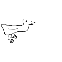 duck drawing by player-ki5mr36zx in Artbitrator