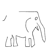 elephant drawing by player-qlqrj2lme in Artbitrator