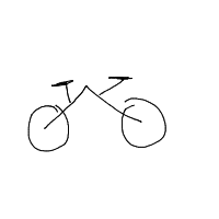 bicycle drawing by player-c54ua99ws in Artbitrator